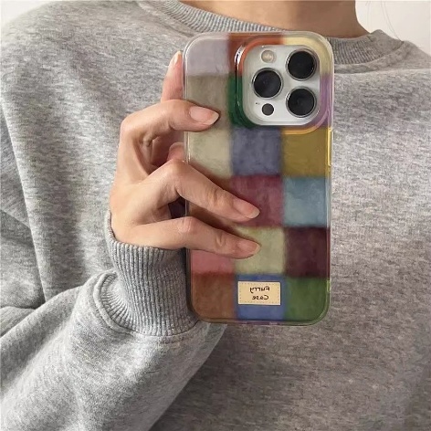 Patchwork case in Multicolour, supplier reference